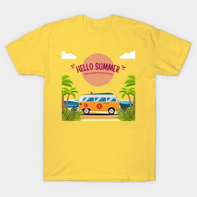 Hello summer! T-Shirt by AeySa